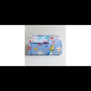♥️Alice In Wonderland Throw Blanket The Big One 60x72" New In Plastic Disney
